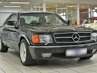 Brugt Mercedes 500 230 HK (169 kW) 1982 Sort Coupe