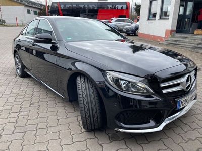 Gebraucht Mercedes C180 AMG 156 PS (114 kW) 2018 Schwarz Limousine