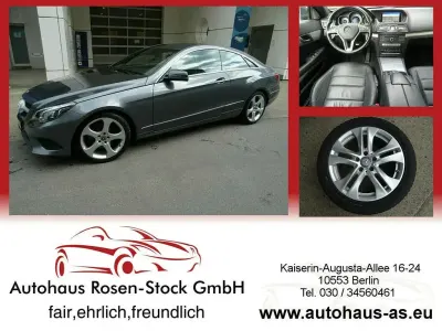 Usata Mercedes E250 Sport 204 CV (150 kW) 2016 Grigio Coupé