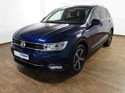 Używany VW Tiguan Highline 150 KM (110 kW) 2016 Niebieski SUV