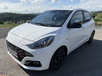 Gebraucht Hyundai i10 N Line 101 PS (74 kW) 2023 Weiß Kleinwagen