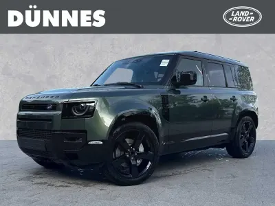 Neu Land Rover Defender HSE Dynamic 349 PS (256 kW) 2026 Grün (woolstone green metallic) SUV