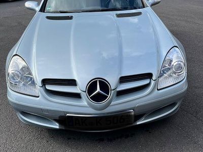 Gebraucht Mercedes SLK200 163 PS (119 kW) 2005 Blau Cabrio