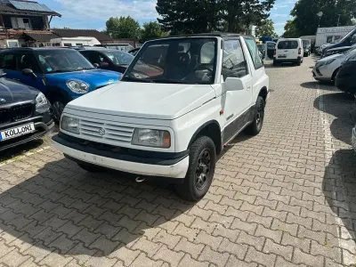 Gebraucht Suzuki Vitara 80 PS (58 kW) 1992 Weiß Cabrio