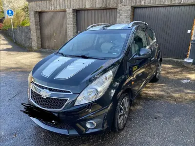 Brugt Chevrolet Spark LS 68 HK (50 kW) 2012 Sort Hatchback