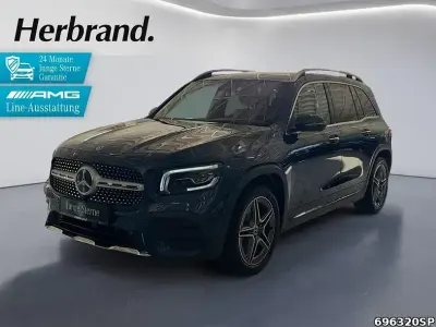 Second-hand Mercedes GLB220 AMG 190 CP (139 kW) 2023 Albastru SUV