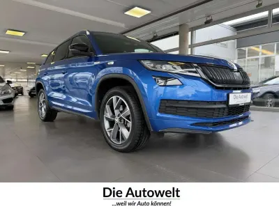 Gebraucht Skoda Kodiaq SportLine 150 PS (110 kW) 2021 Raceblau SUV
