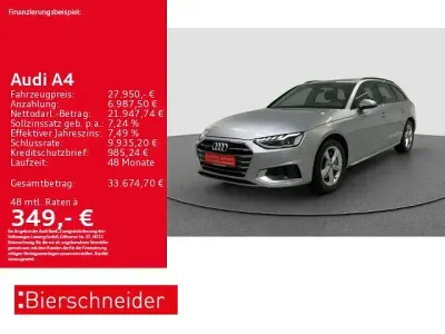Gebraucht Audi A4 Advanced 204 PS (150 kW) 2022 Silber Kombi
