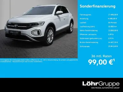 Gebraucht VW T-Roc Style 110 PS (80 kW) 2022 Weiß SUV