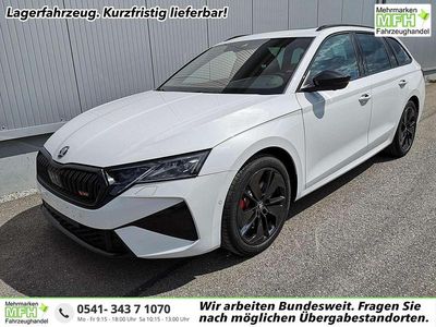 Moonwhite metallic Neu 2025 Skoda Octavia RS Kombi | 41.890 € (Guter Preis)
