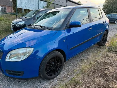 Gebraucht Skoda Fabia 60 PS (44 kW) 2008 Blau Kleinwagen