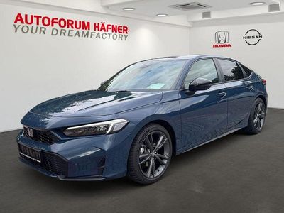 Neu Honda Civic Hybrid 143 PS (105 kW) 2025 Blau Limousine