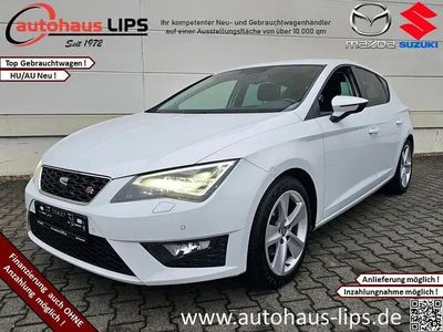 Usata Seat Leon FR 125 CV (91 kW) 2014 Bianco Berlina