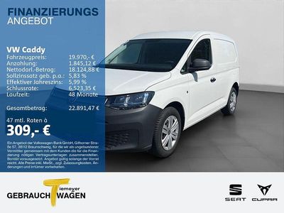 Usata VW Caddy 75 CV (55 kW) 2023 Bianco Monovolume