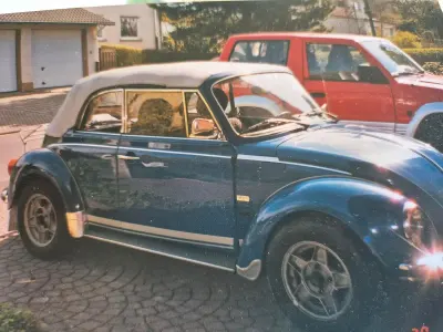 Gebraucht VW Käfer 1977 Blau Cabrio
