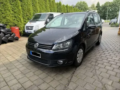 Gebraucht VW Touran Comfortline 105 PS (77 kW) 2012 Schwarz Van / Kleinbus