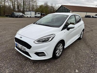 Usata Ford Fiesta ST-Line 125 CV (91 kW) 2018 Bianco Utilitaria