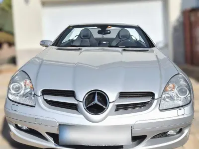 Brugt Mercedes SLK200 163 HK (119 kW) 2006 Sølv Cabriolet