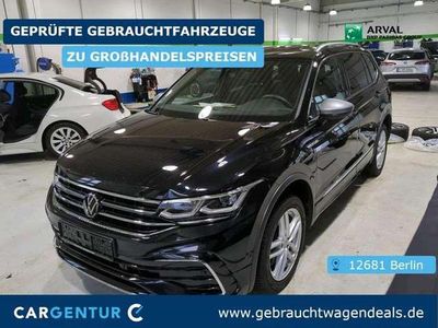 Schwarz Gebraucht 2022 VW Tiguan Allspace R-line SUV | 34.590 € (Guter Preis)
