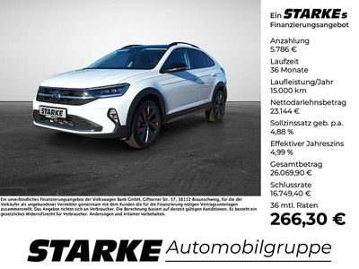 Gebraucht VW Taigo Style 116 PS (85 kW) 2025 Pure white schwarz SUV