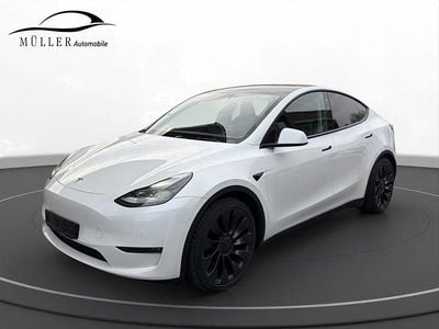 Gebraucht Tesla Model Y Performance 392 kW (534 PS) 2022 Weiß SUV