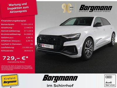 Gebraucht Audi Q8 Competition 286 PS (210 kW) 2023 Weiss / gletscherweiss SUV