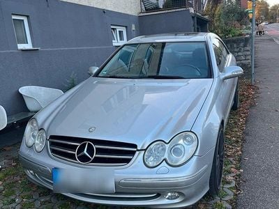 Brugt Mercedes CLK240 170 HK (125 kW) 2002 Sølv Coupe