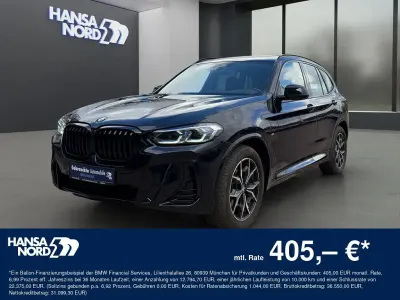 Gebraucht BMW X3 Sport Line 286 PS (210 kW) 2022 Schwarz / carbonschwarz (metallic) SUV