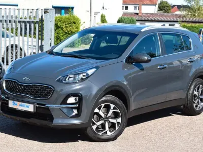 Gebraucht Kia Sportage DREAM-TEAM Edition 132 PS (97 kW) 2019 Grau SUV