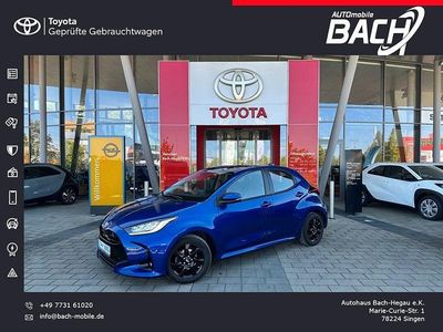 Gebraucht Toyota Yaris Club 125 PS (91 kW) 2021 Blau Kleinwagen