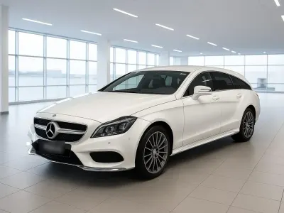 Gebraucht Mercedes CLS500 Shooting Brake 408 PS (300 kW) 2015 Weiß Kombi