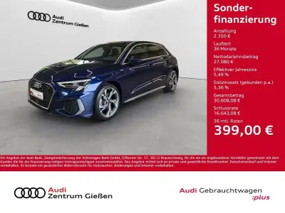 Gebraucht Audi A3 S-Line 150 PS (110 kW) 2023 Navarrablau metallic Limousine