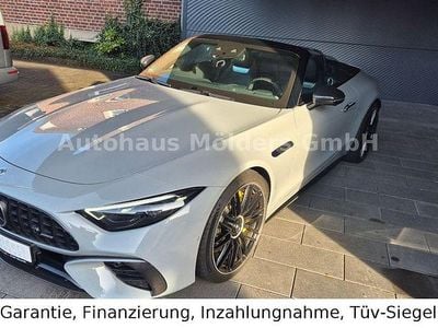 Grau Gebraucht 2022 Mercedes SL43 AMG AMG Cabrio | 94.950 € (Teuer)