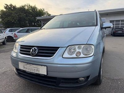 Gebraucht VW Touran Goal 116 PS (85 kW) 2006 Blau Van / Kleinbus