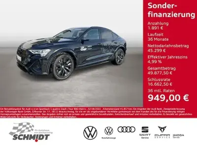 Gebraucht Audi e-tron Ambiente 369 kW (503 PS) 2022 Mythosschwarz metallic SUV