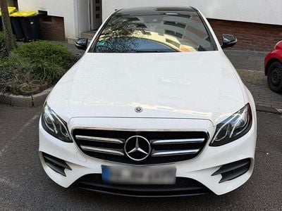 Usata Mercedes E350 AMG line 211 CV (155 kW) 2018 Bianco Berlina
