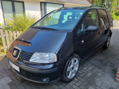 Gebraucht Seat Alhambra Sport 150 PS (110 kW) 2008 Schwarz Van / Kleinbus