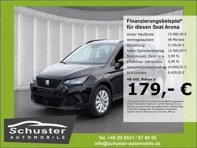 Gebraucht Seat Arona Style 95 PS (69 kW) 2023 Schwarz SUV