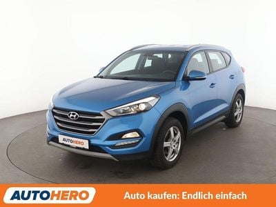 Gebraucht Hyundai Tucson Trend 132 PS (97 kW) 2017 Blau SUV
