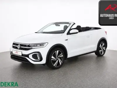 Gebraucht VW T-Roc Cabriolet R-line 150 PS (110 kW) 2022 Pure white Cabrio
