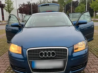 Używany Audi A3 116 KM (85 kW) 2007 Niebieski Hatchback