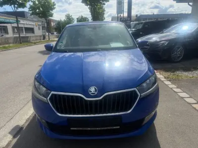 Gebraucht Skoda Fabia Soleil 95 PS (69 kW) 2019 Blau Kleinwagen