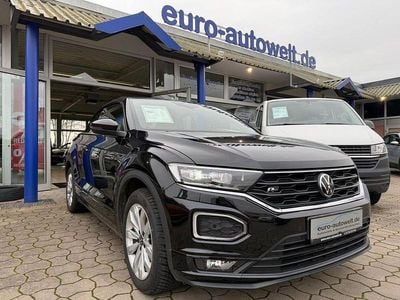 Gebraucht VW T-Roc Cabriolet R-line 150 PS (110 kW) 2021 Schwarz Cabrio