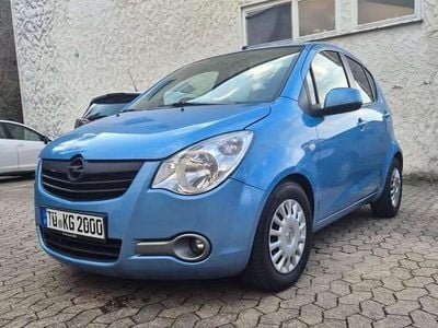 Gebraucht Opel Agila Edition 94 PS (69 kW) 2010 Blau Kleinwagen