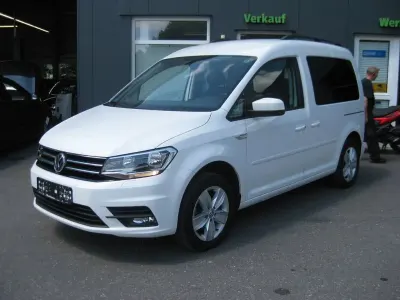 Gebraucht VW Caddy Comfortline 125 PS (91 kW) 2015 Weiß Van / Kleinbus