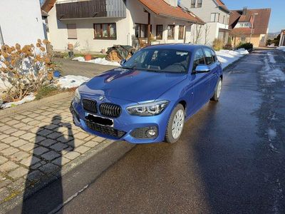 Gebraucht BMW 118 M Sport 136 PS (100 kW) 2017 Blau Kleinwagen