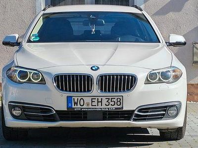 Gebraucht BMW 520 Comfort Edition 190 PS (139 kW) 2014 Weiß Kombi