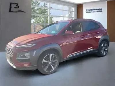 Brugt Hyundai Kona Premium 177 HK (130 kW) 2017 Rød SUV