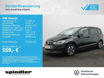 Gebraucht VW Touran Comfortline 150 PS (110 kW) 2024 Deep black perleffekt Van / Kleinbus