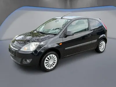 Gebraucht Ford Fiesta Ghia 90 PS (66 kW) 2008 Schwarz Kleinwagen